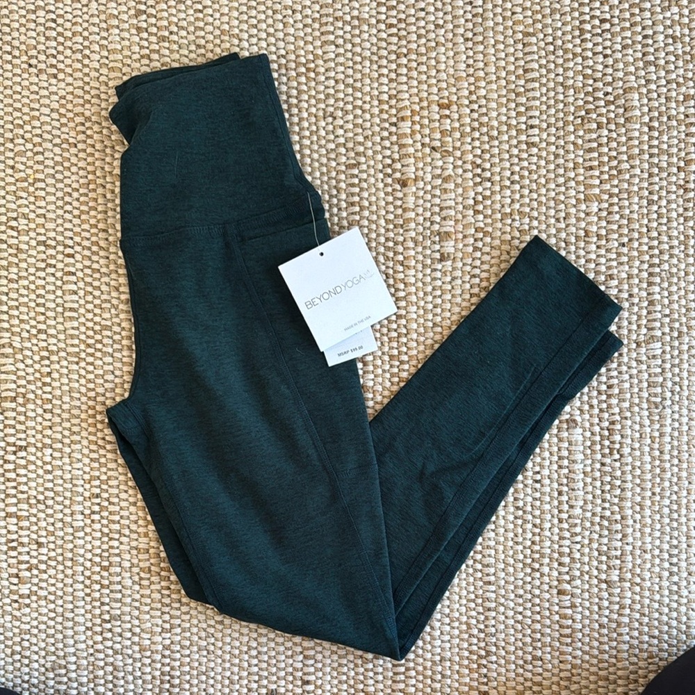 Beyond Yoga Spacedye Out Of Pocket High Waisted Midi Legging